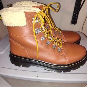 Dr. Martens Cream Lined Boots
